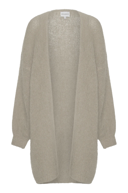 American Dreams | Lee Midi Cardigan -  Beige