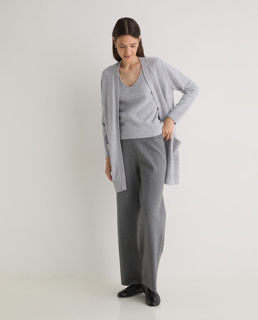 Yerse | Viscose Trousers - Grey