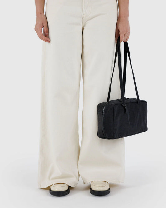 Baggu | Nylon Bowler Bag - Black