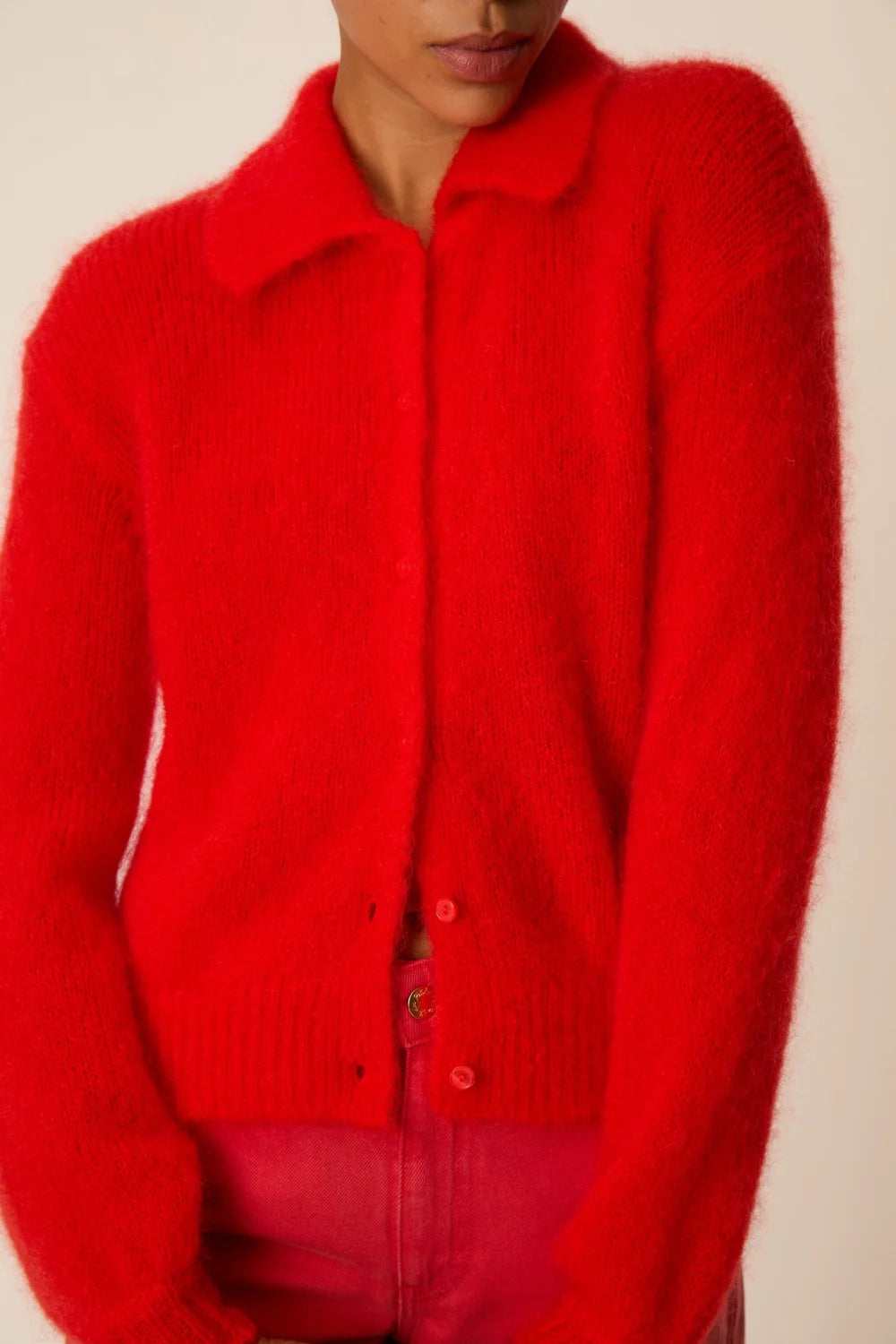 Des Petite Hauts | Alpolo Cardigan - Red