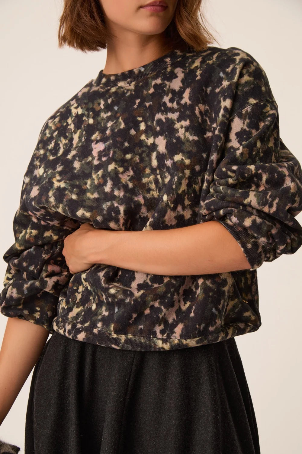 Des Petite Hauts | Jacinthe Sweatshirt in Camo
