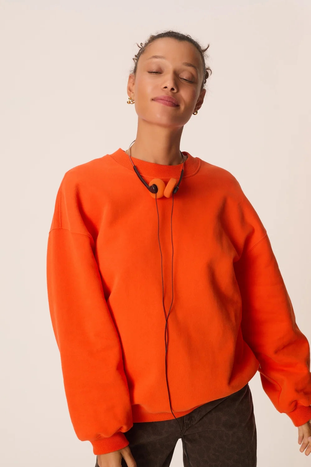 Des Petite Hauts | Joeme Sweatshirt - Orange