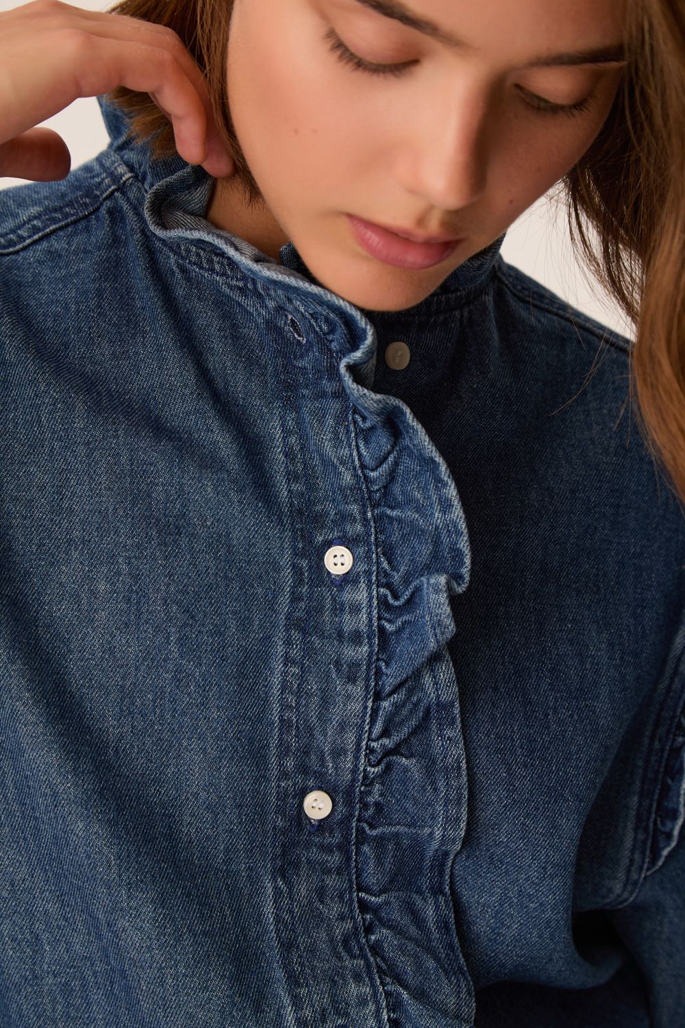 Des Petits Haut | Lazou - Middle Blue