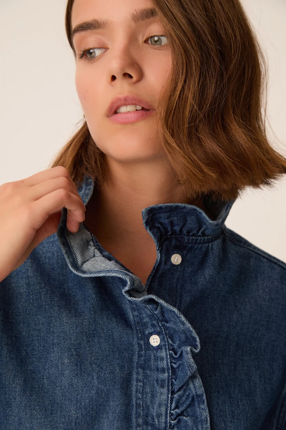 Des Petits Haut | Lazou - Middle Blue