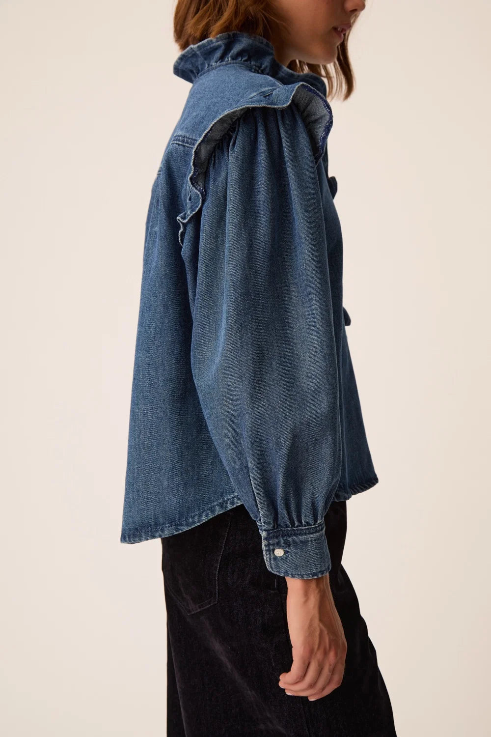 Des Petits Haut | Lazou - Middle Blue