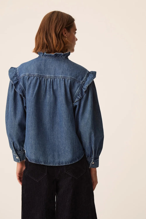 Des Petits Haut | Lazou - Middle Blue