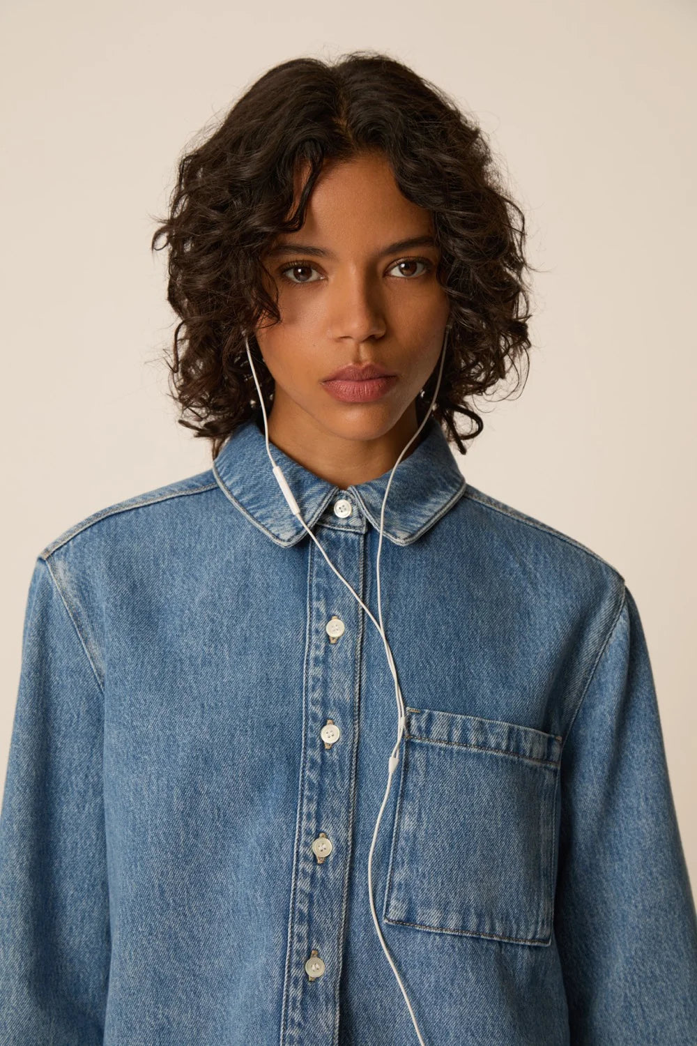 Des Petite Hauts | Lazare Shirt - Mid Stone