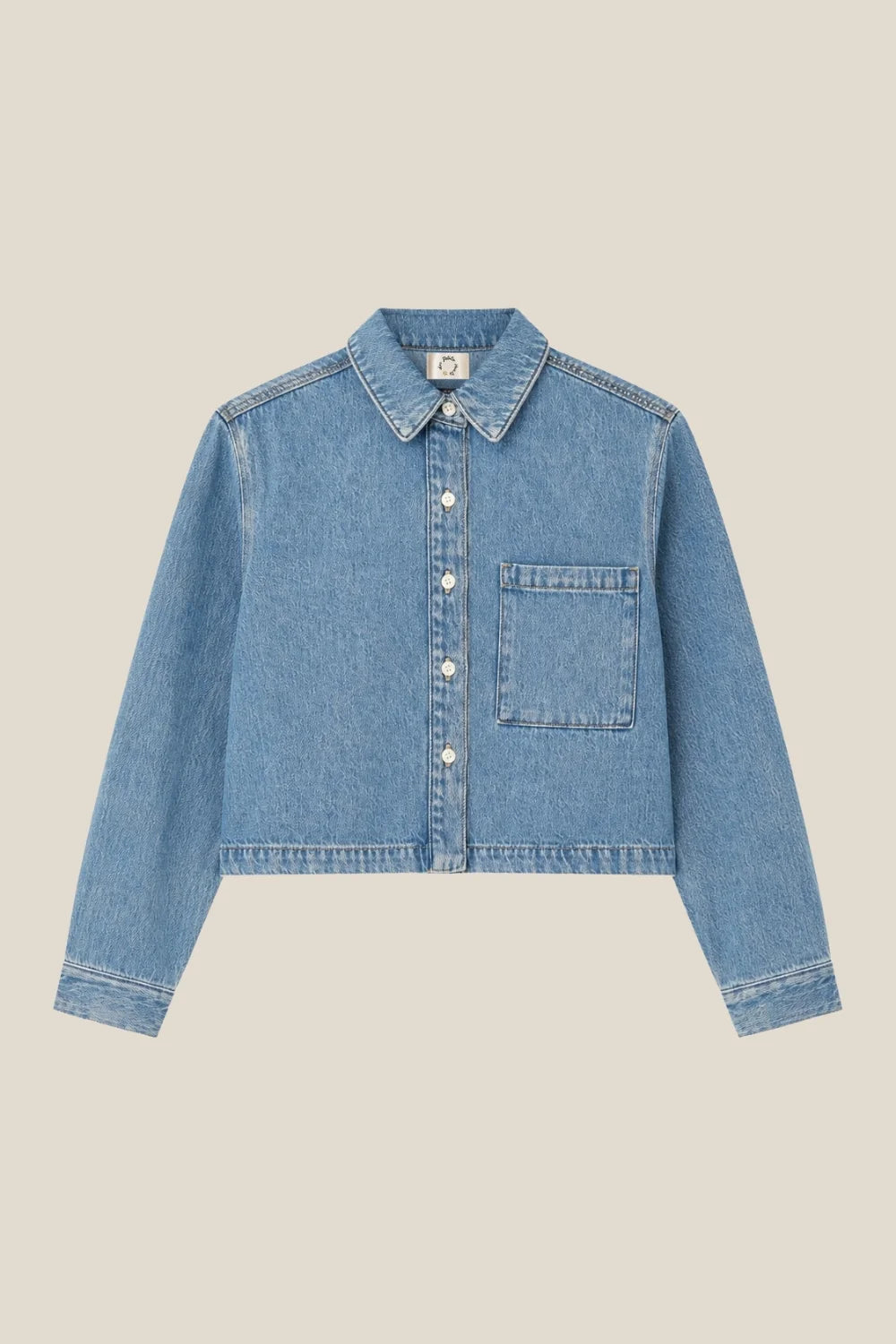 Des Petite Hauts | Lazare Shirt - Mid Stone