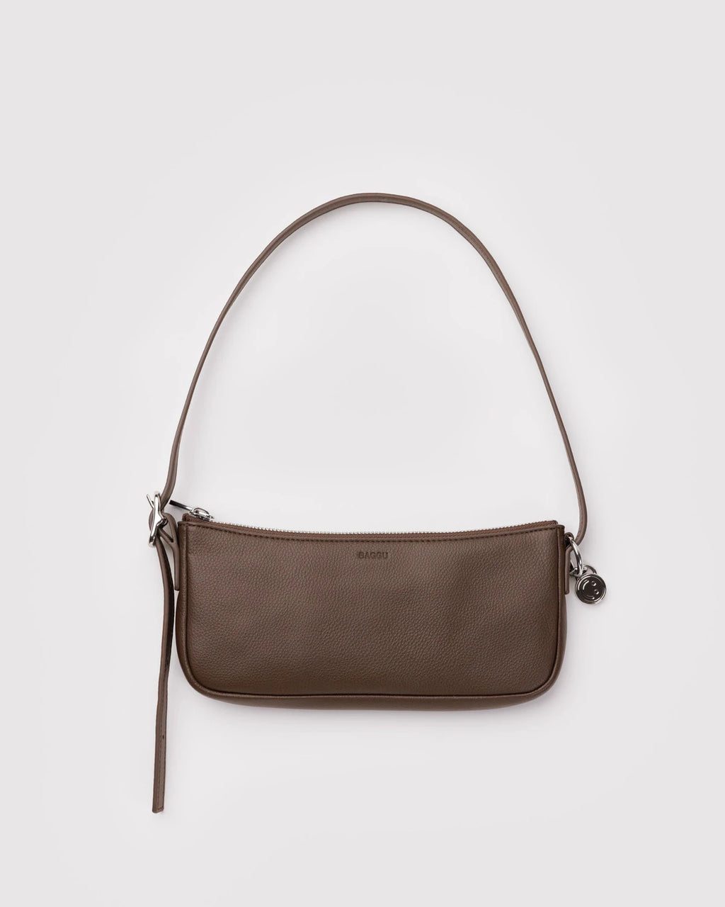 Baggu | Recycled Leather Pochette - Brown