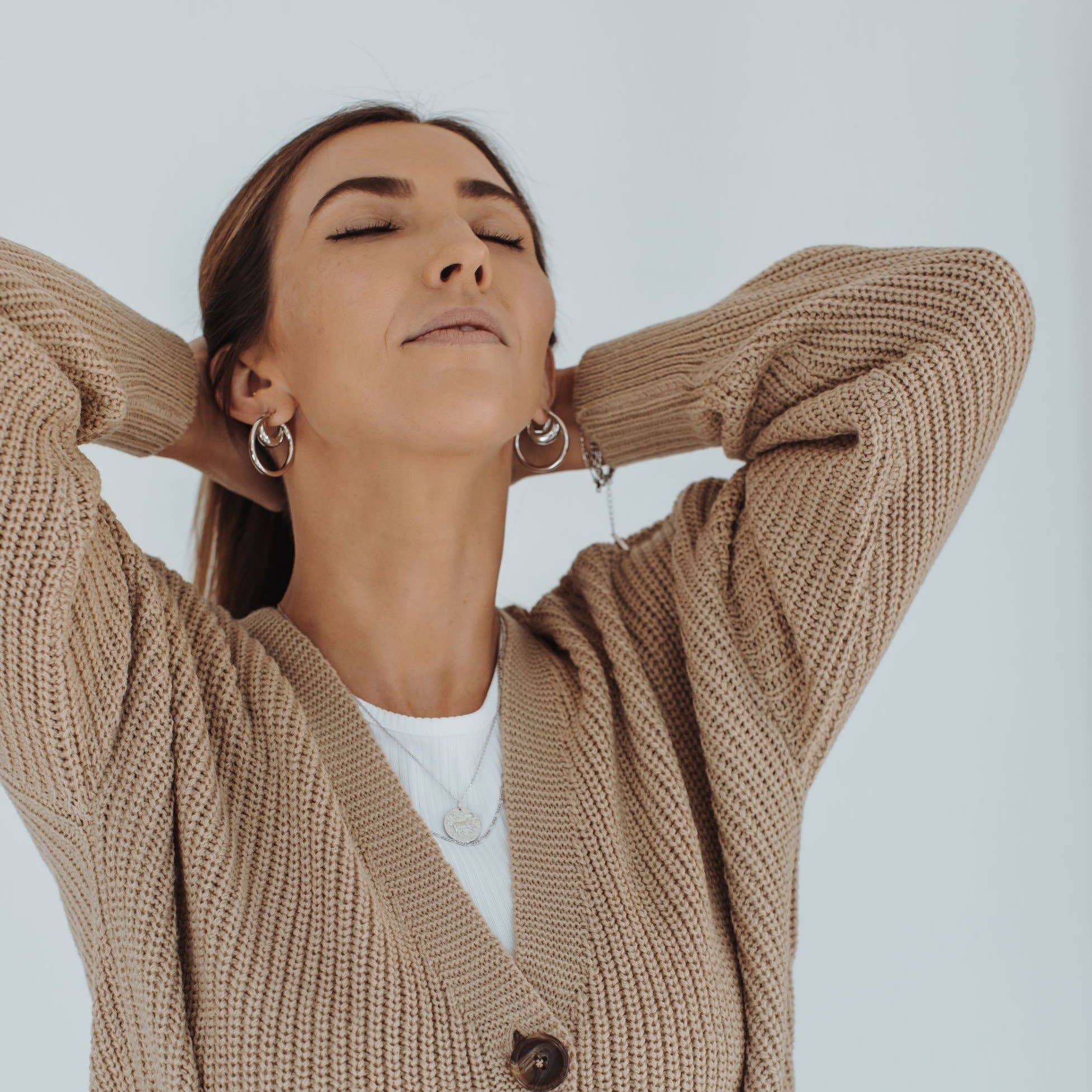 Love Local Jewelry | Anna Chunky Hoops 1.2cm - Gold