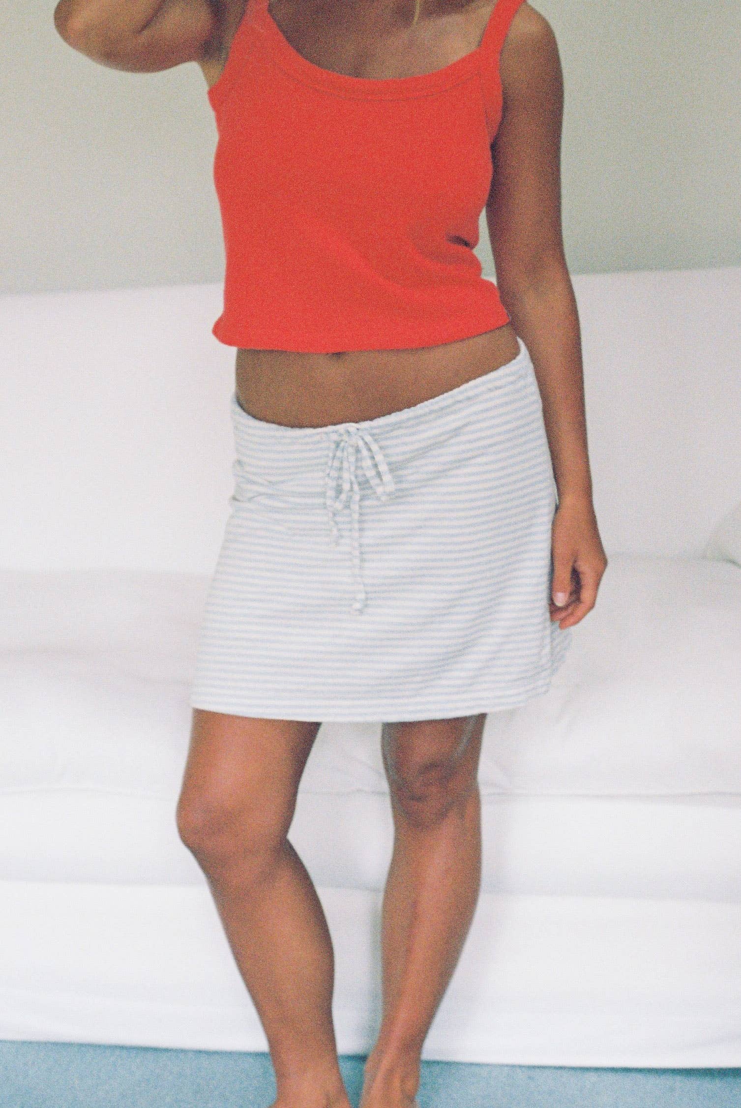 Merge | Hemp Lazy Skort - Daydream Stripes