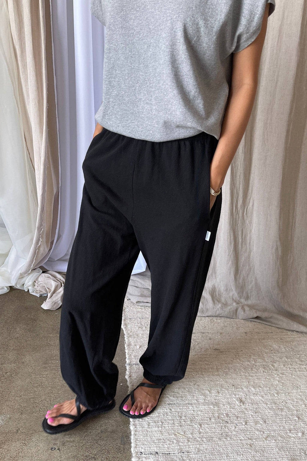 Le Bon Shoppe | Balloon Pants - Black