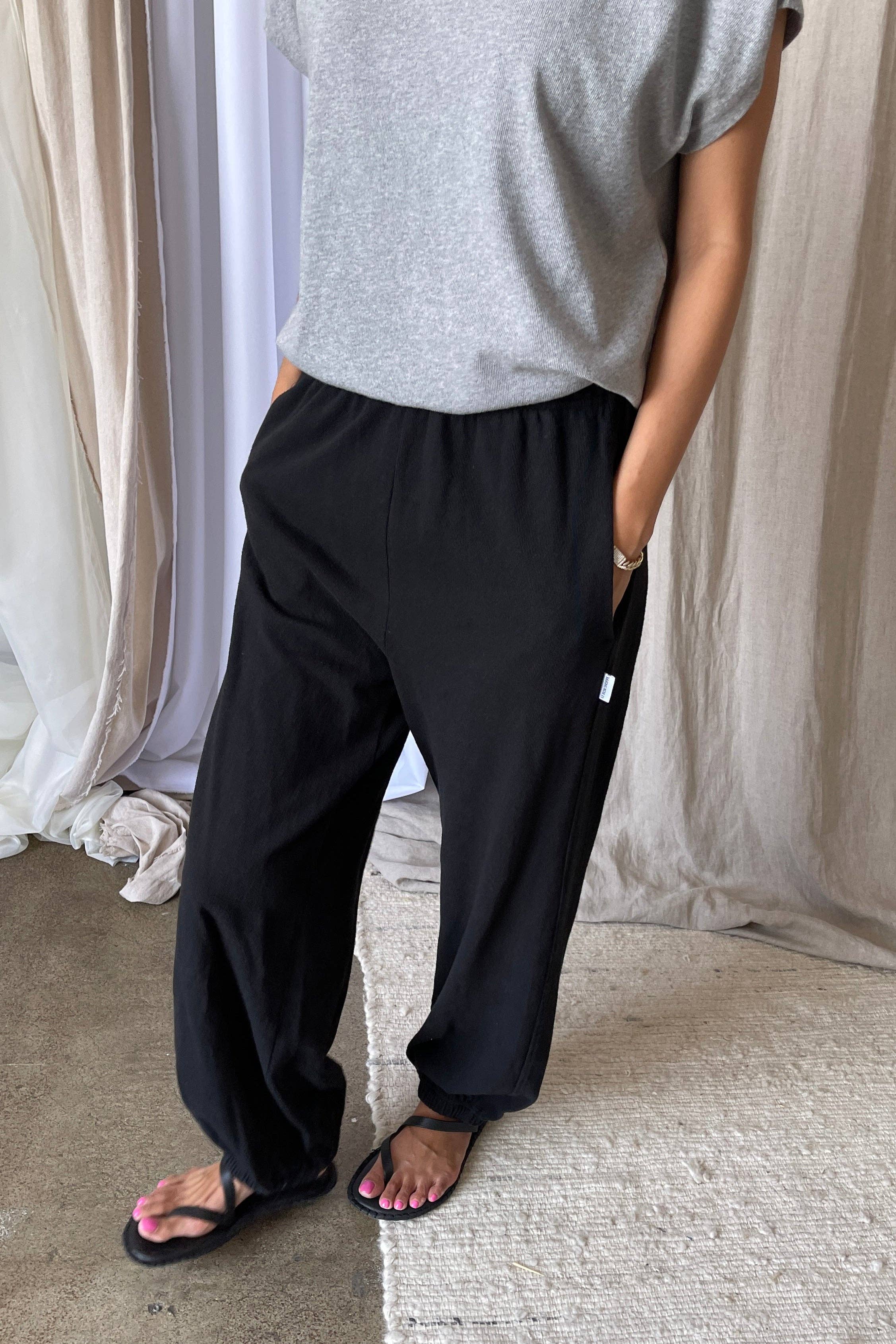 Le Bon Shoppe | Balloon Pants - Black