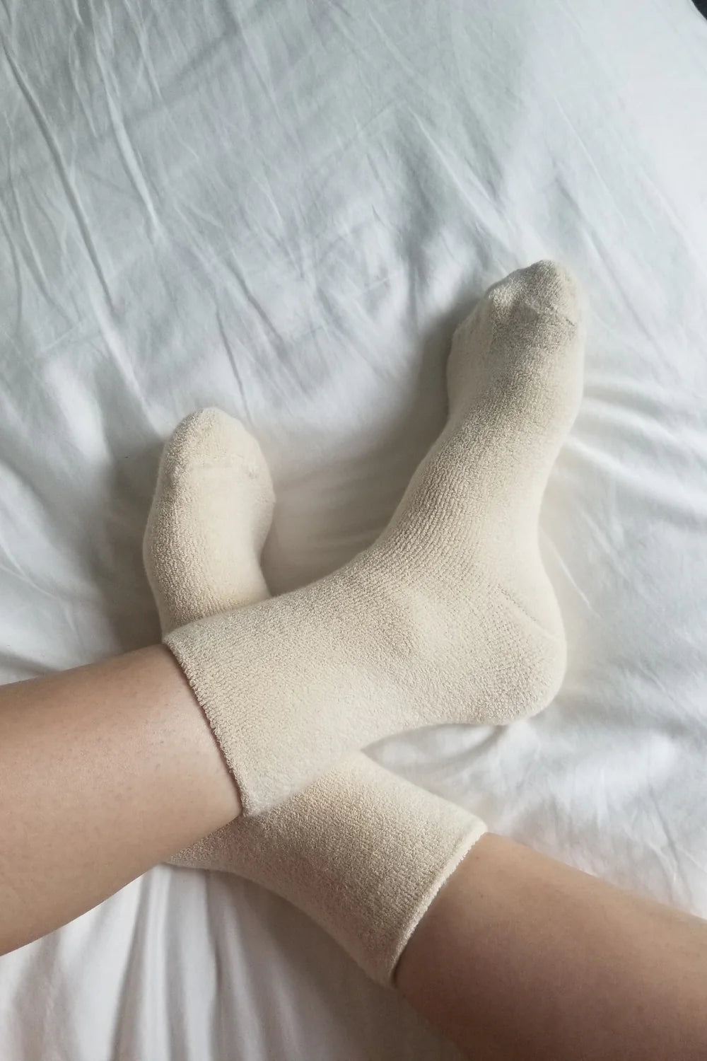 Le Bon Shoppe | Cloud Socks - Ecru