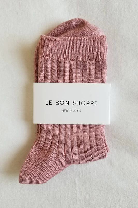 Le Bon Shoppe | Her Socks - Desert Rose