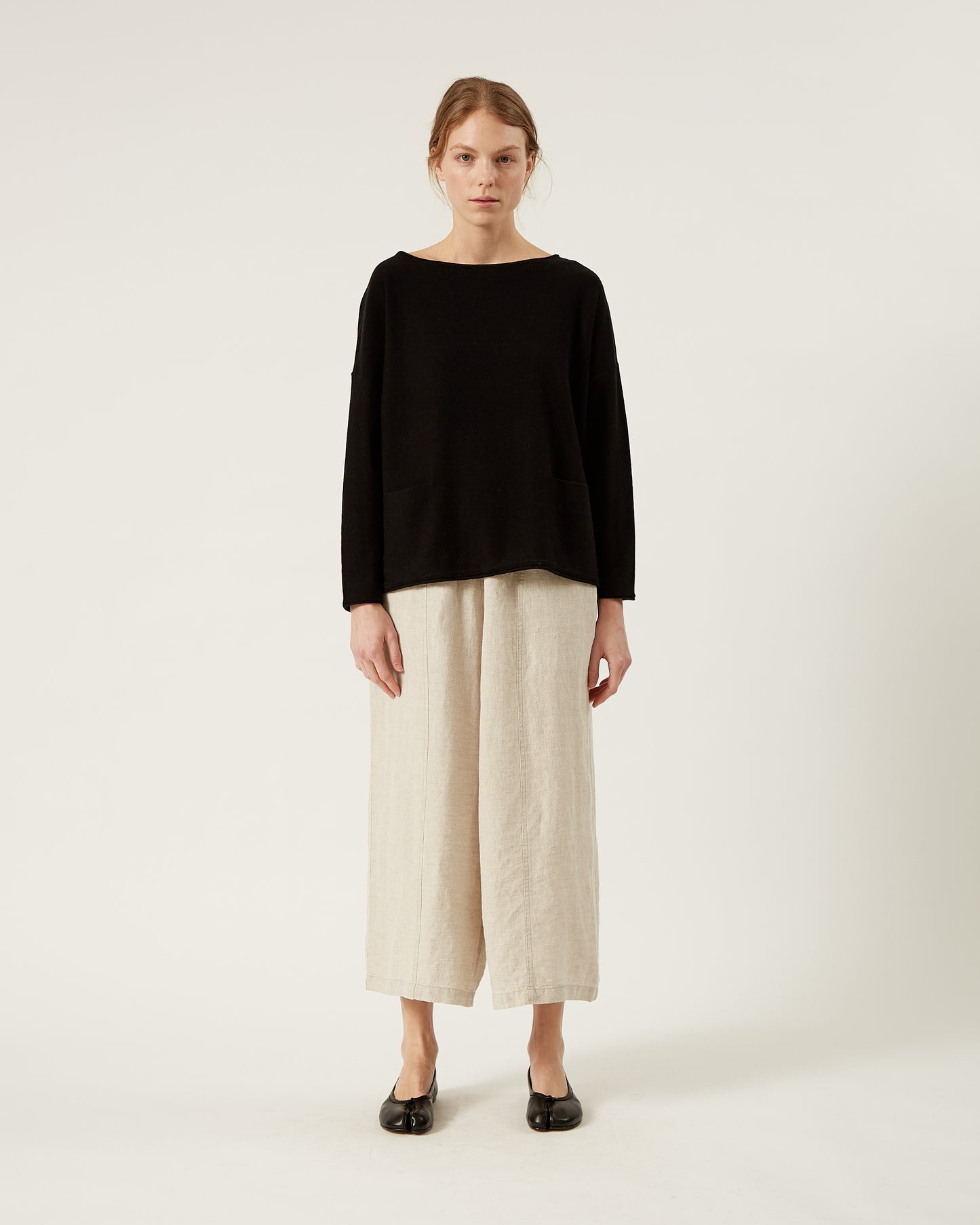 Naïf | Lucille Cotton and Cashmere Sweater - Black