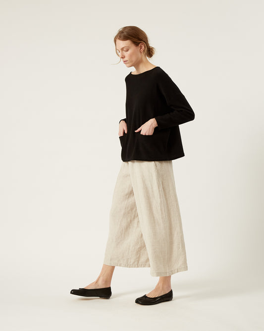 Naïf | Lucille Cotton and Cashmere Sweater - Black