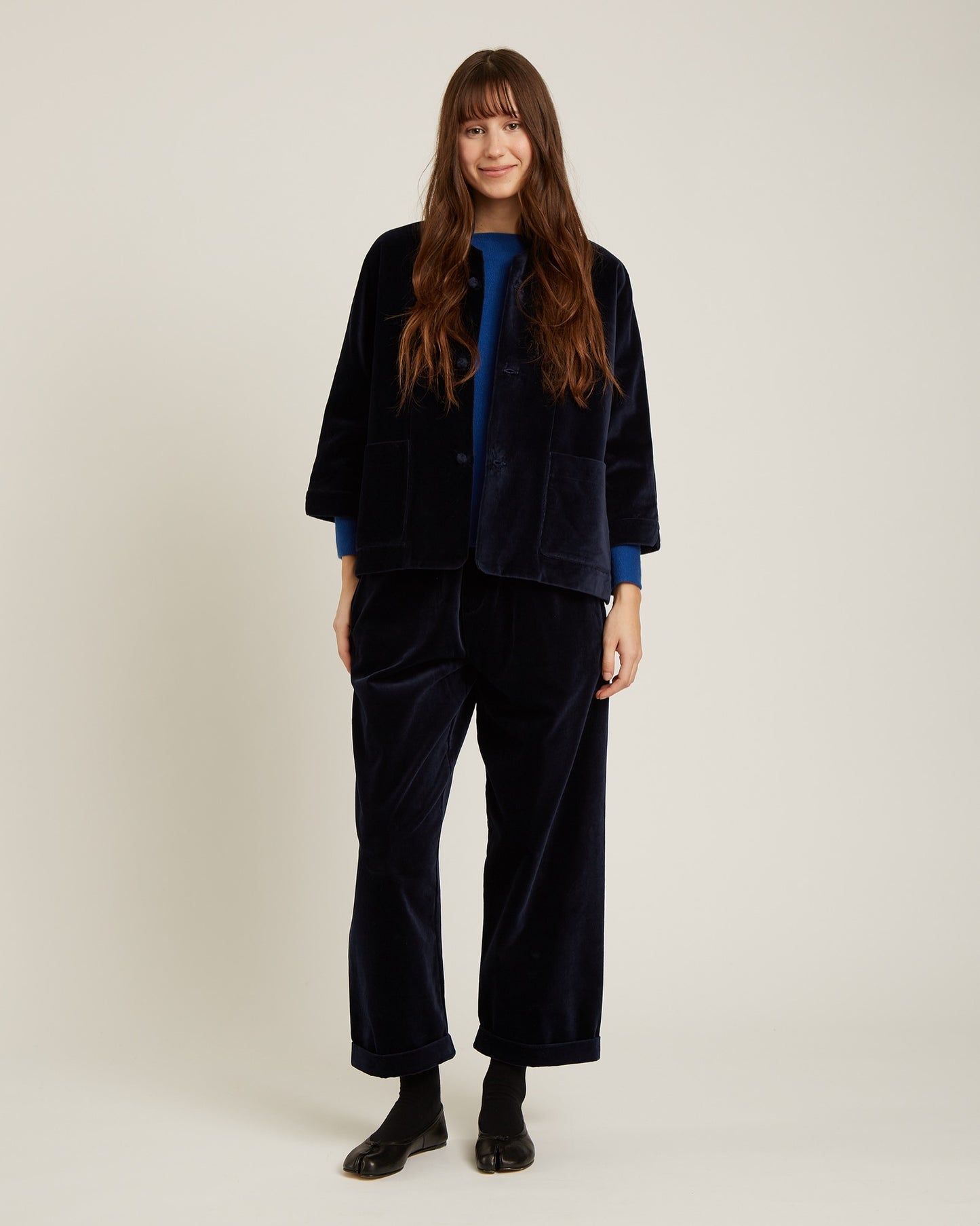 Naif | Iago Pants - Black Velvet