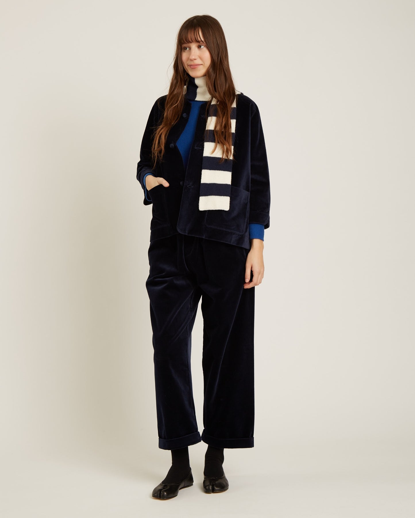Naif | Iago Pants - Black Velvet