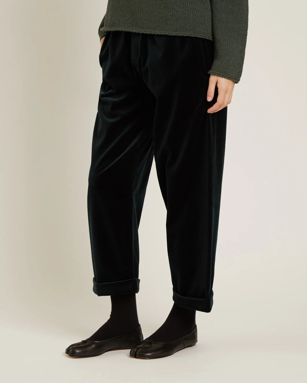 Naïf | Iago Pants - Black Velvet