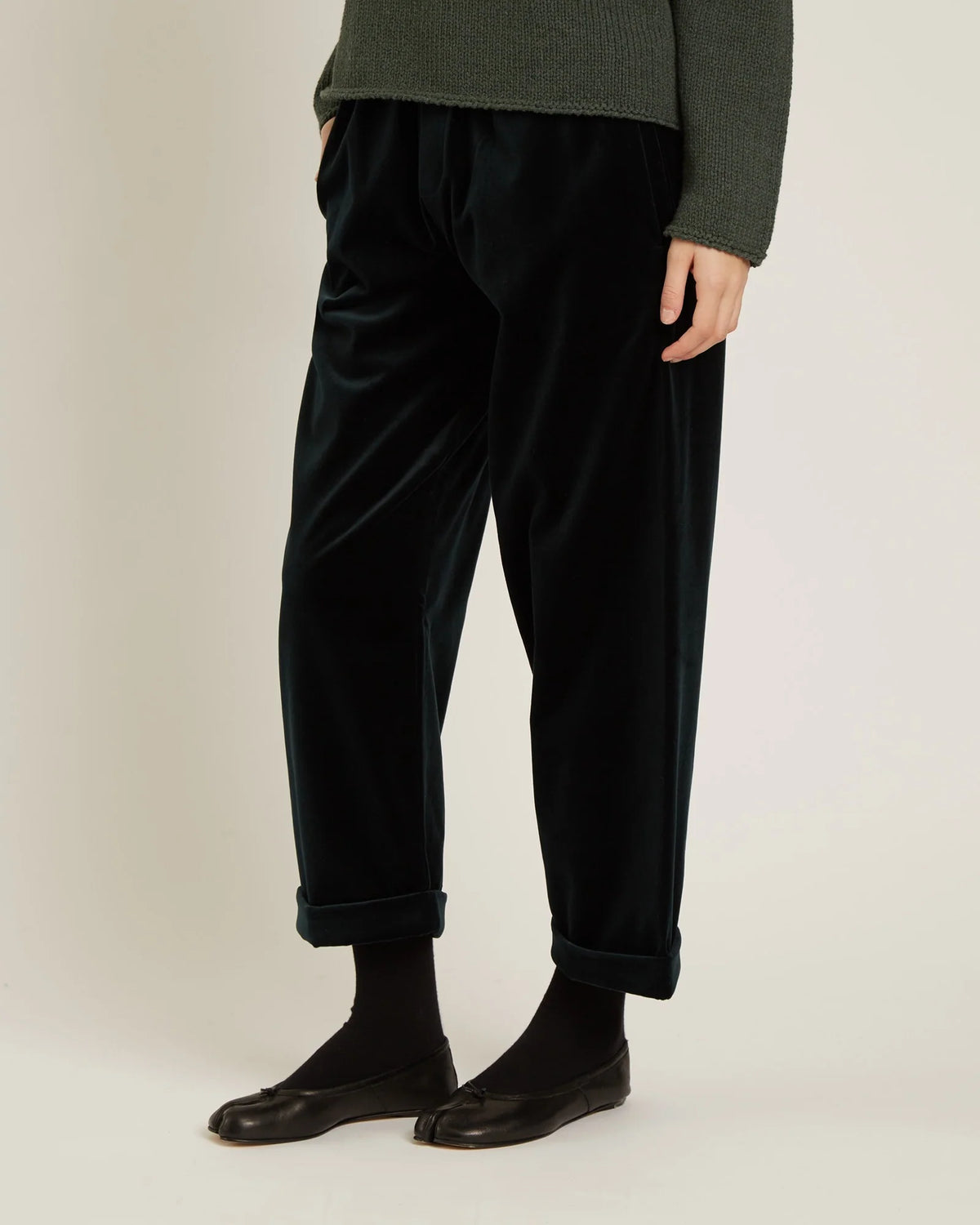 Naïf | Iago Pants - Black Velvet