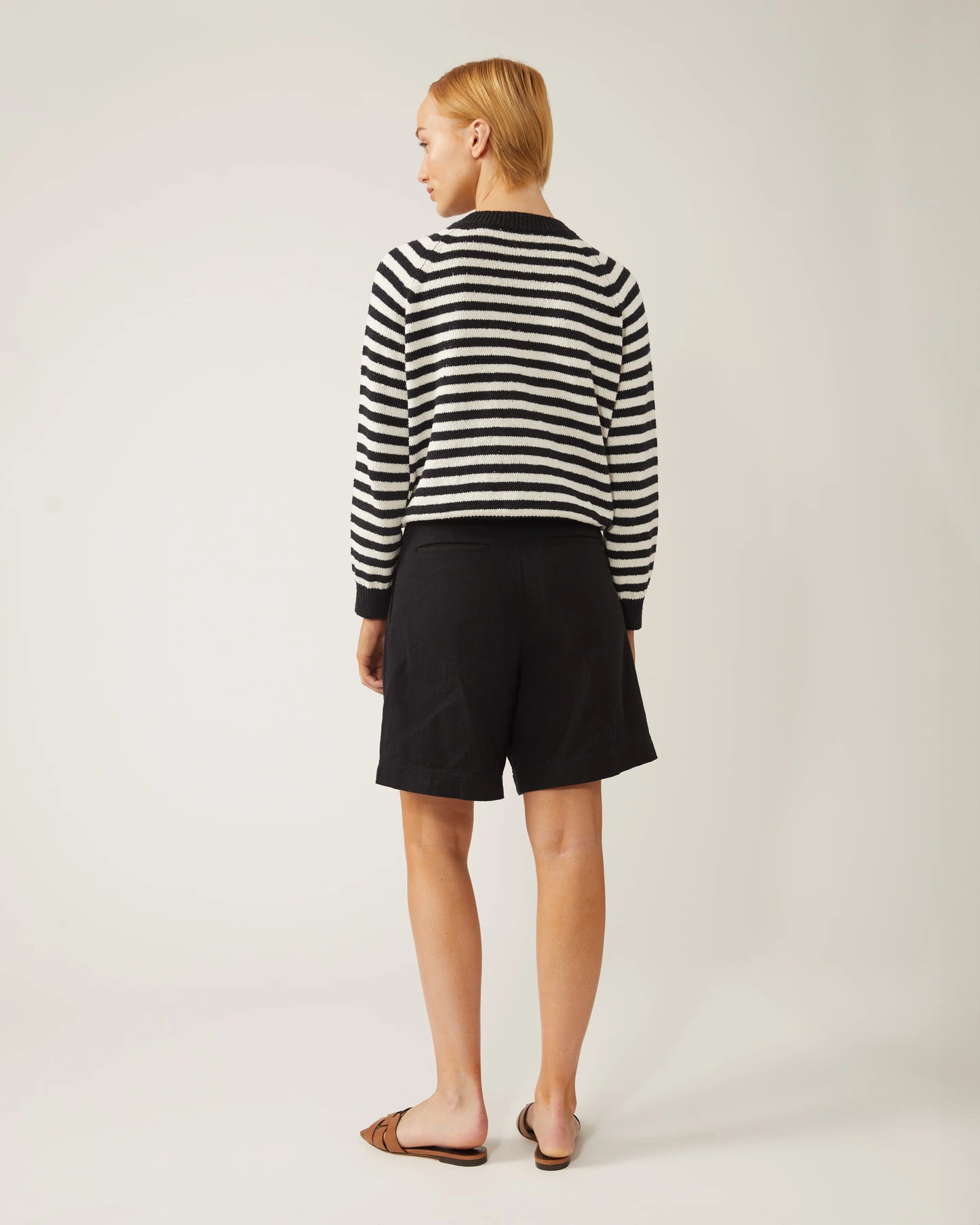 Naïf | Christine Cardigan - Black/Ivory