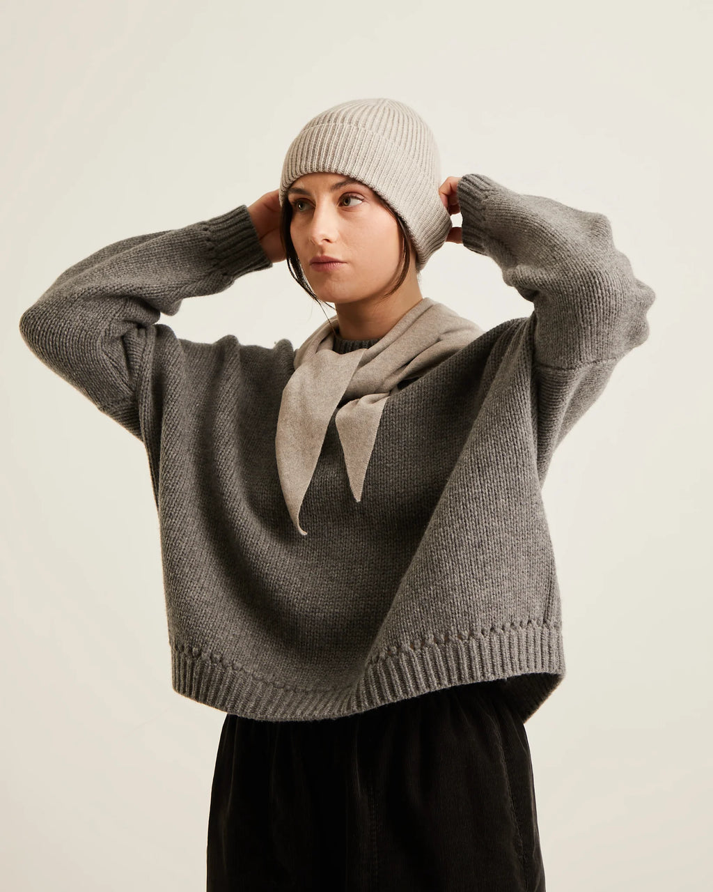Naïf | Oriana Sweater - Dark Grey