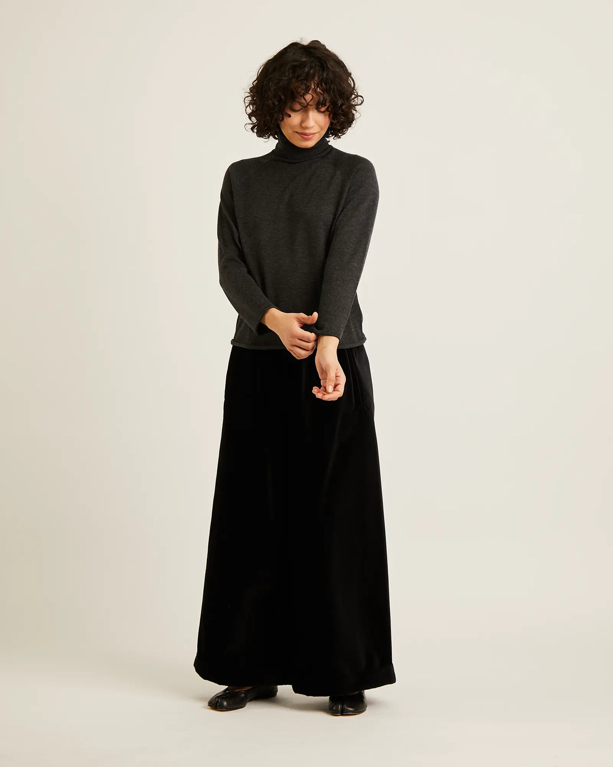 Naïf | Isadora Pants - Deep Emerald Velvet