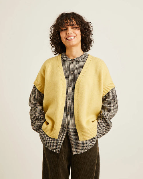 Naïf | Yuna Vest - Butter Yellow