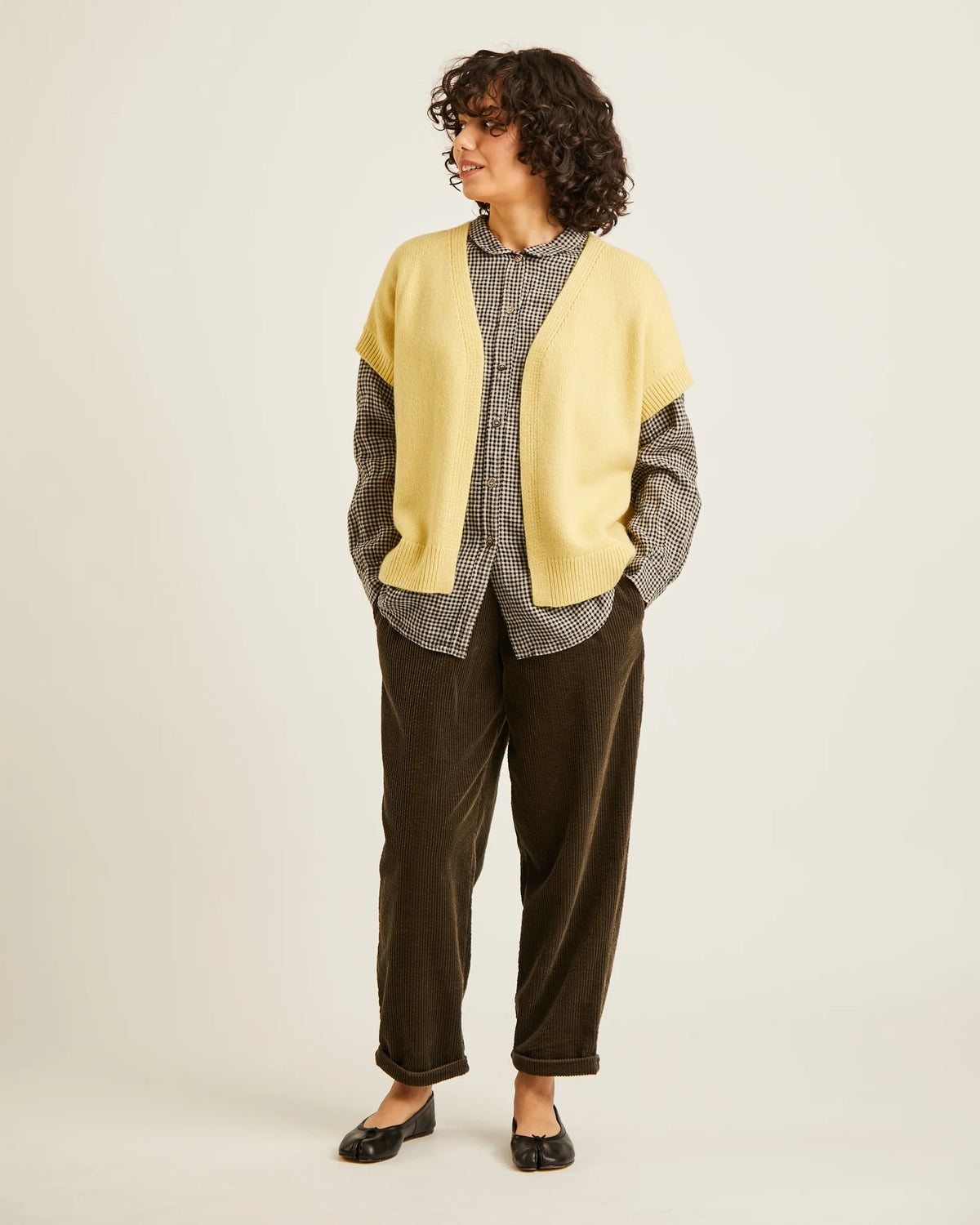 Naïf | Yuna Vest - Butter Yellow