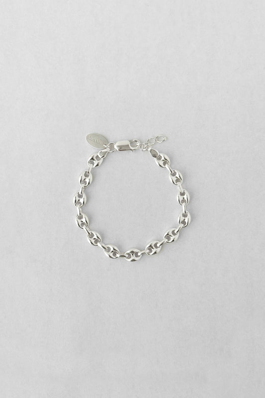 Kara Yoo | Gemma Wide Bracelet - Silver