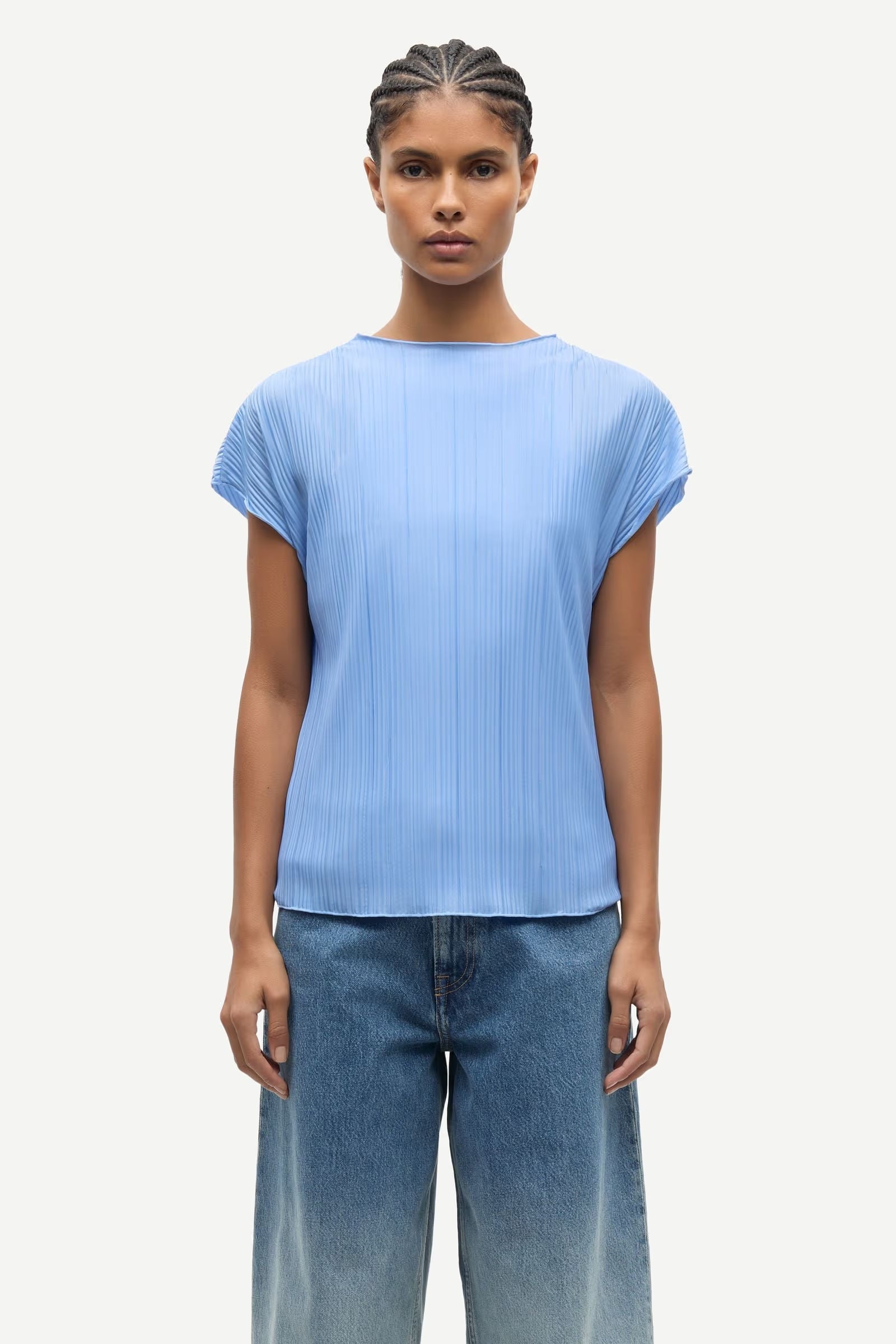 Samsøe Samsøe | Sauma Top - Bel Air Blue