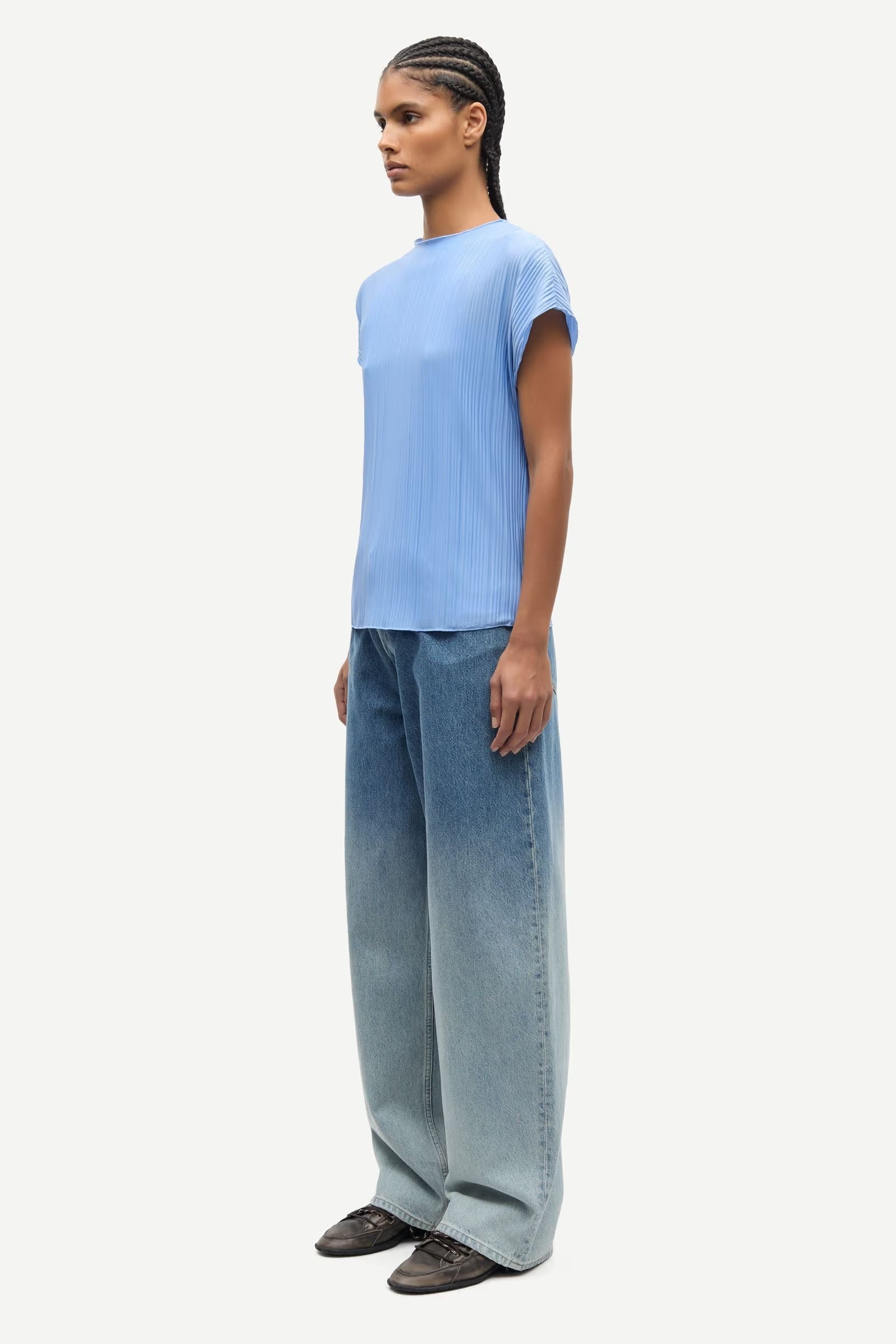 Samsøe Samsøe | Sauma Top - Bel Air Blue