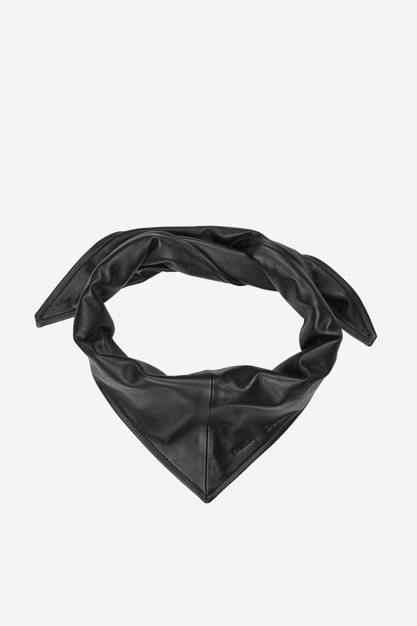 Samsøe Samsøe | Sadolly Leather Triangle Scarf