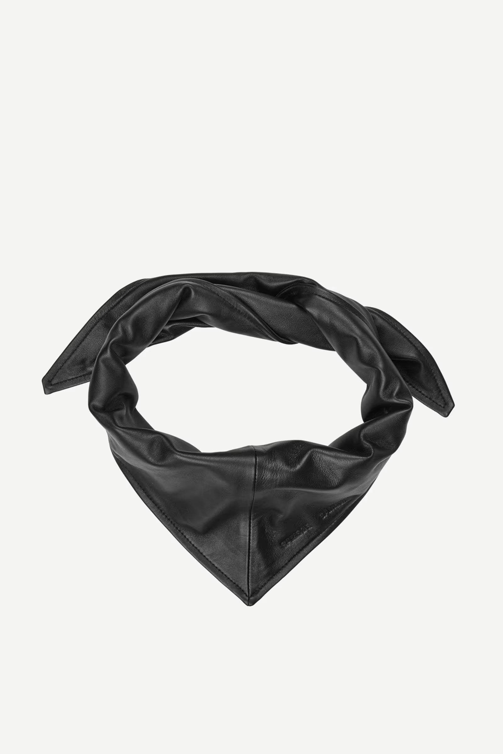Samsøe Samsøe | Sadolly Leather Triangle Scarf