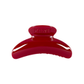 Karst Essentials | Super Clip Hair Claw — Maraschino - Silver Heart Charm