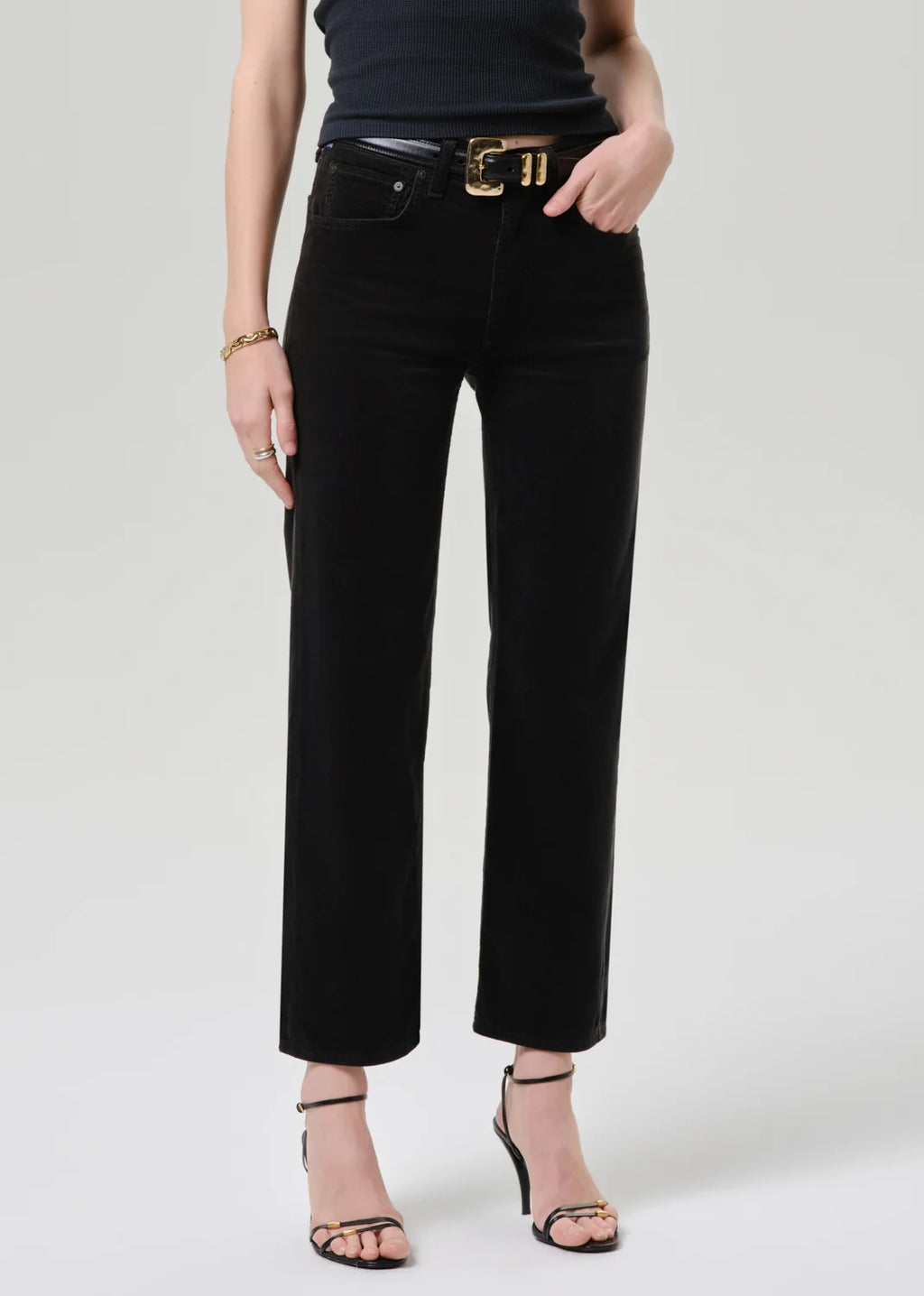 Citizens of Humanity | Palma Straight Stretch Baby Corduroy - Juniper