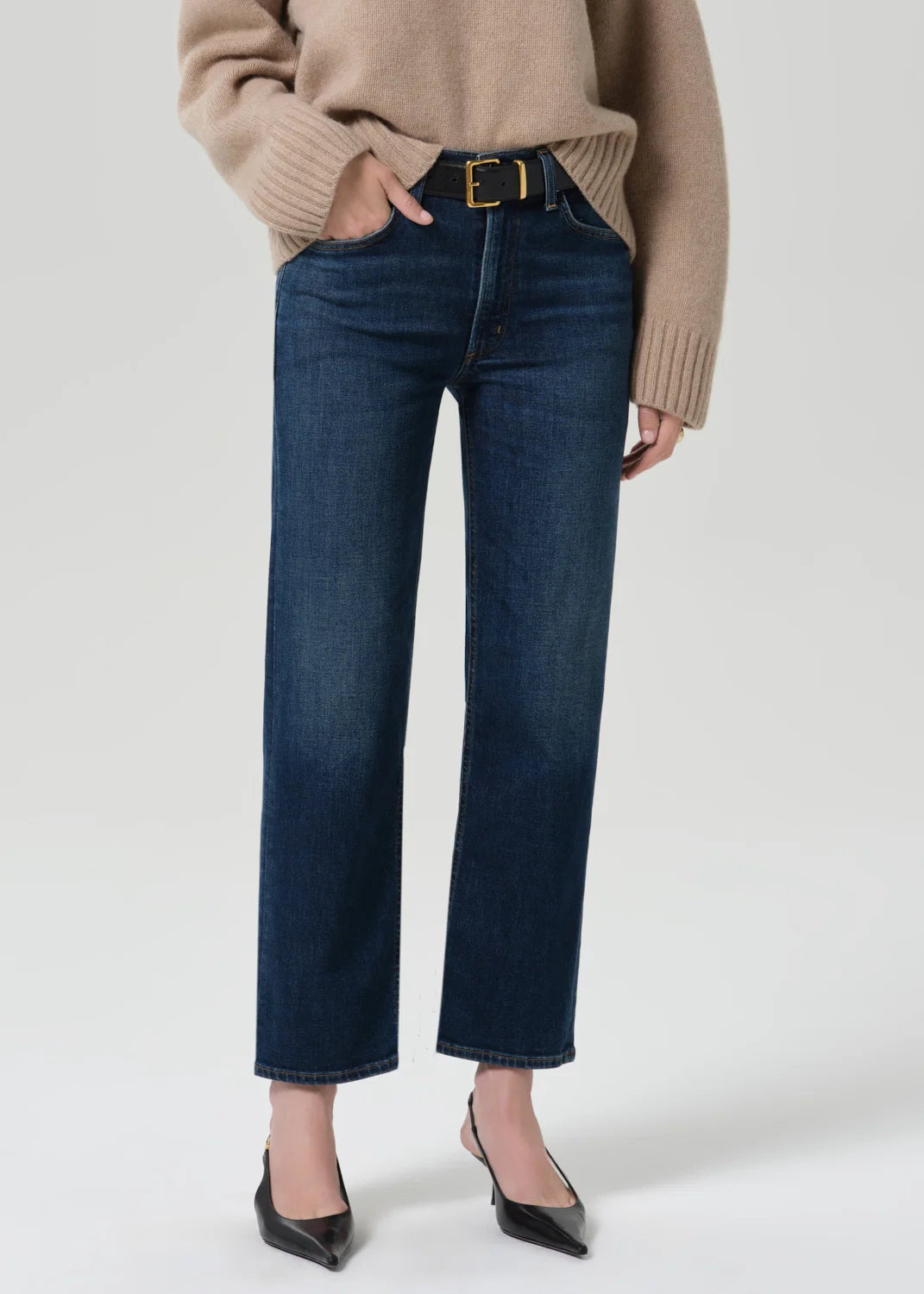 Citizens of Humanity | Palma Straight Clean Hem - Moonlight