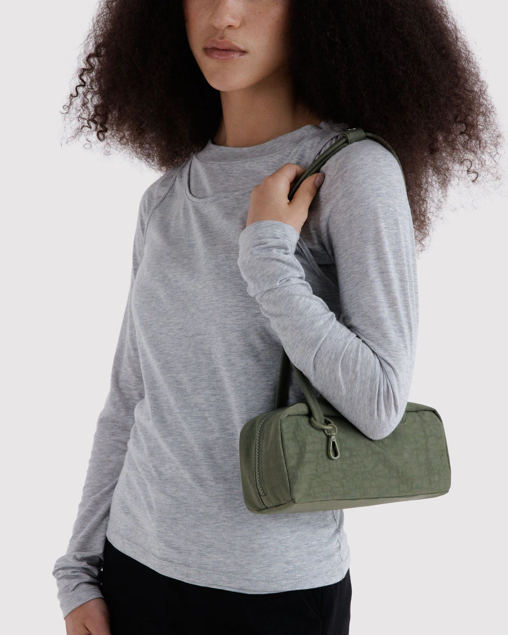 Baggu | Small Nylon Bowler Bag - Caper