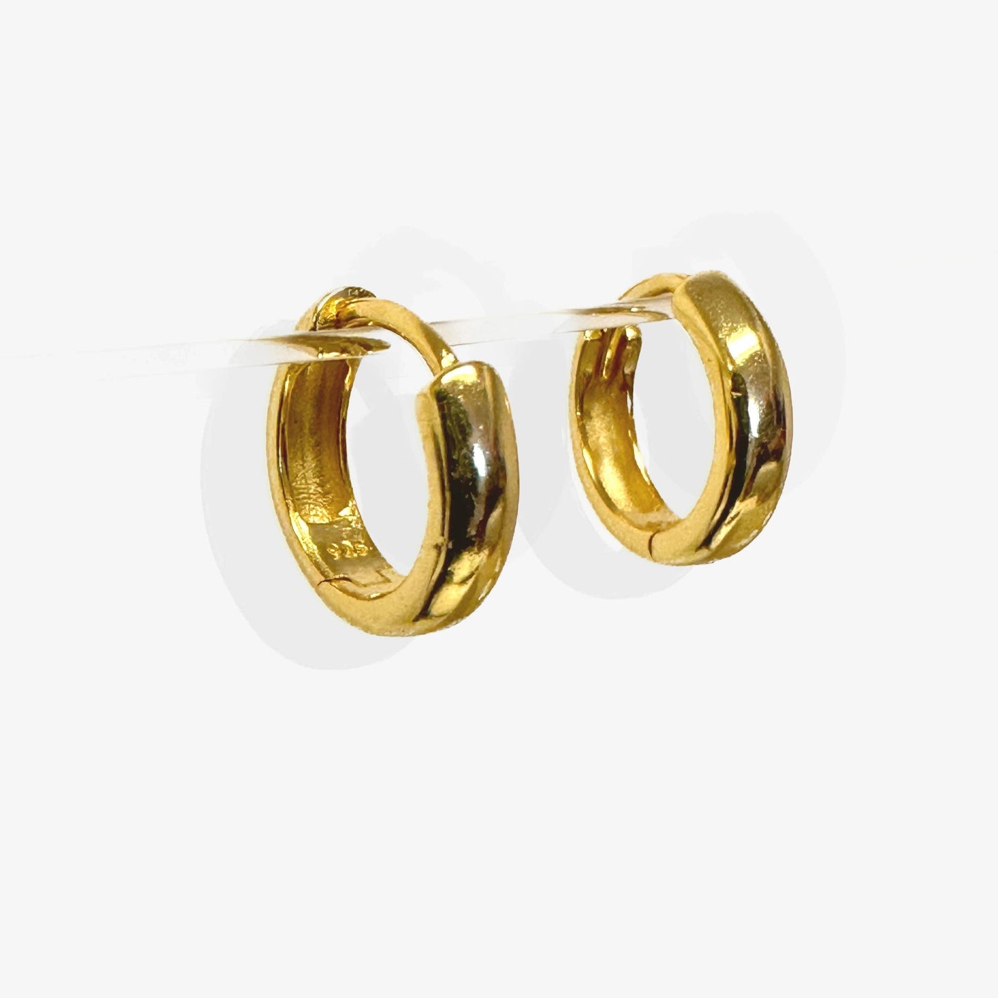 Love Local Jewelry | Mia Bold Hoops 9mm - Gold