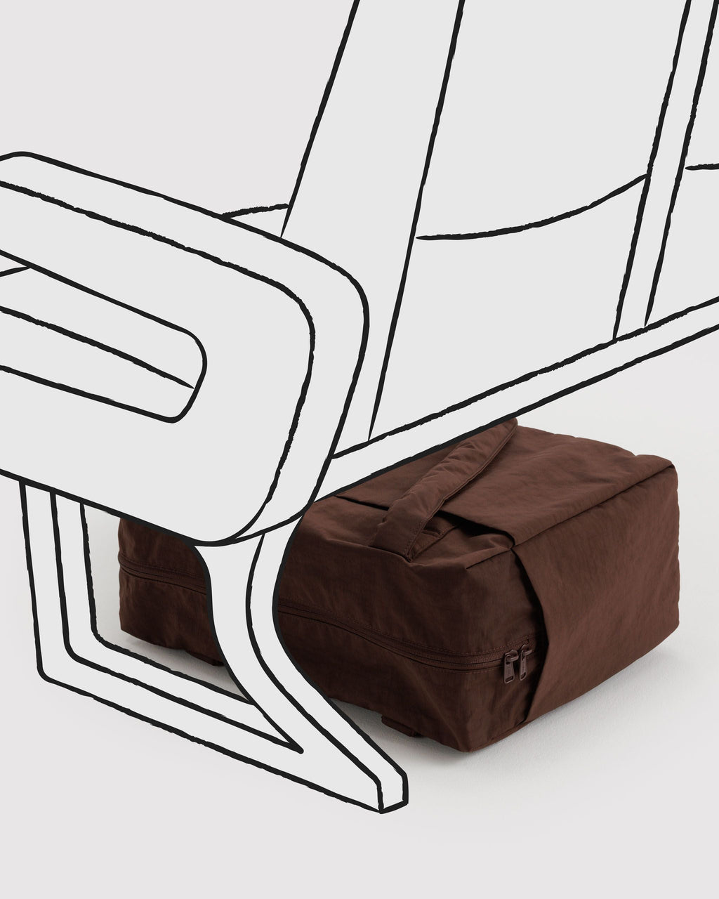 Baggu | Small Cloud Carry On - Coffee