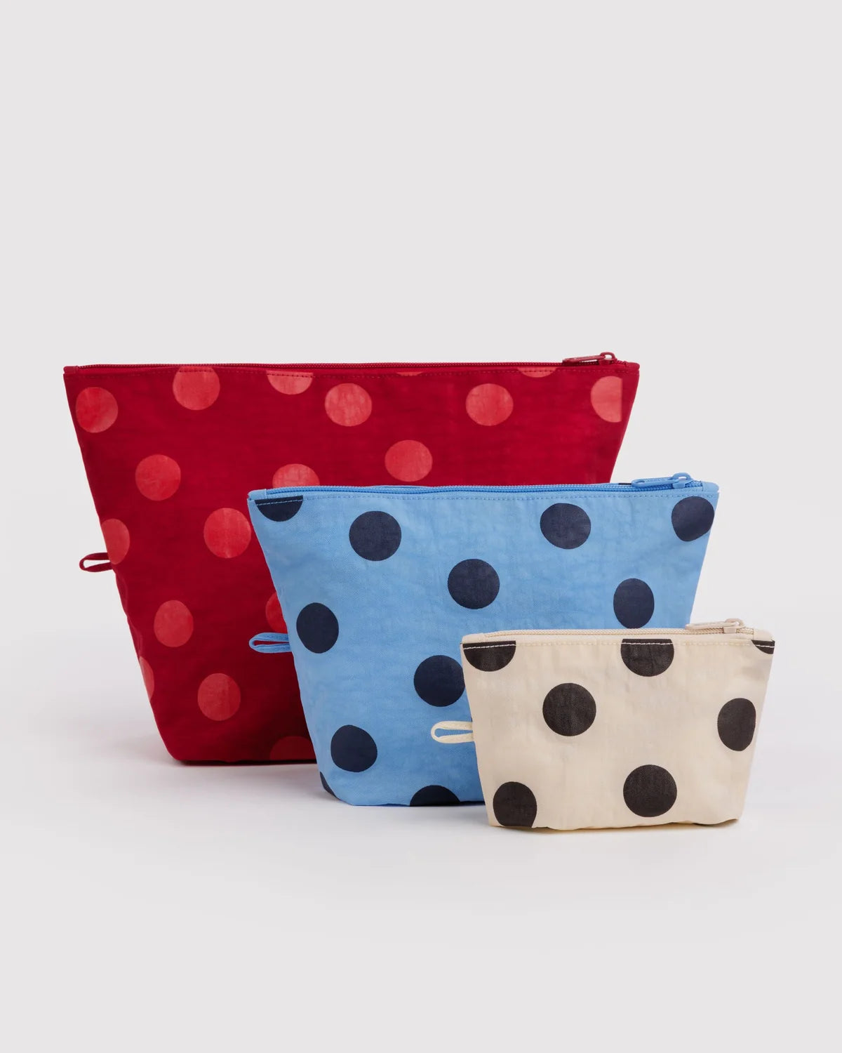 Baggu | Go Pouch Set - Polka Dot mix