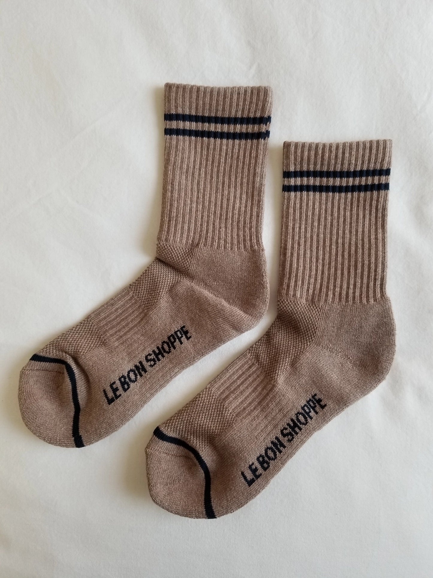 Le Bon Shoppe | Boyfriend Socks - Cocoa