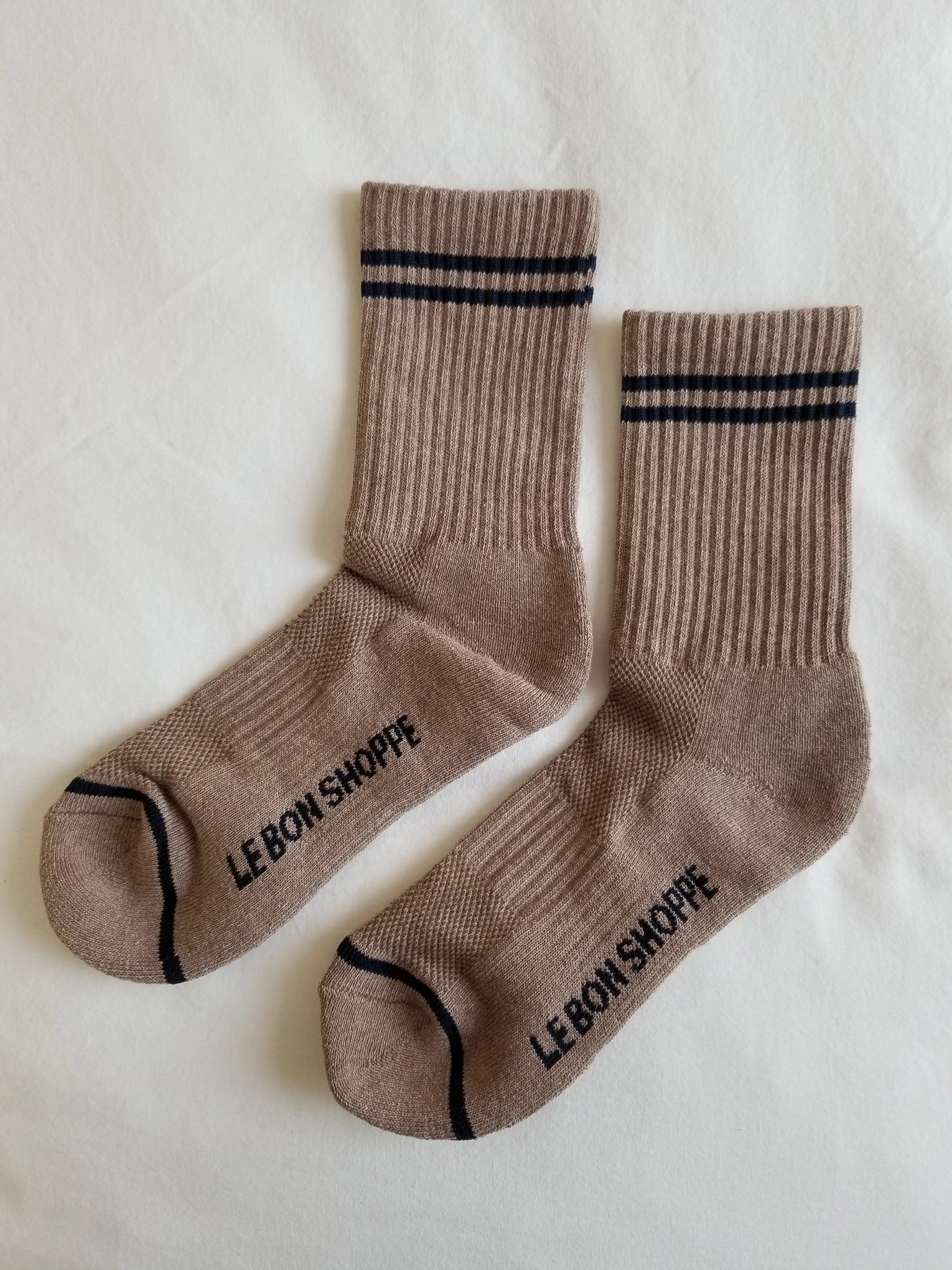 Le Bon Shoppe | Boyfriend Socks - Cocoa
