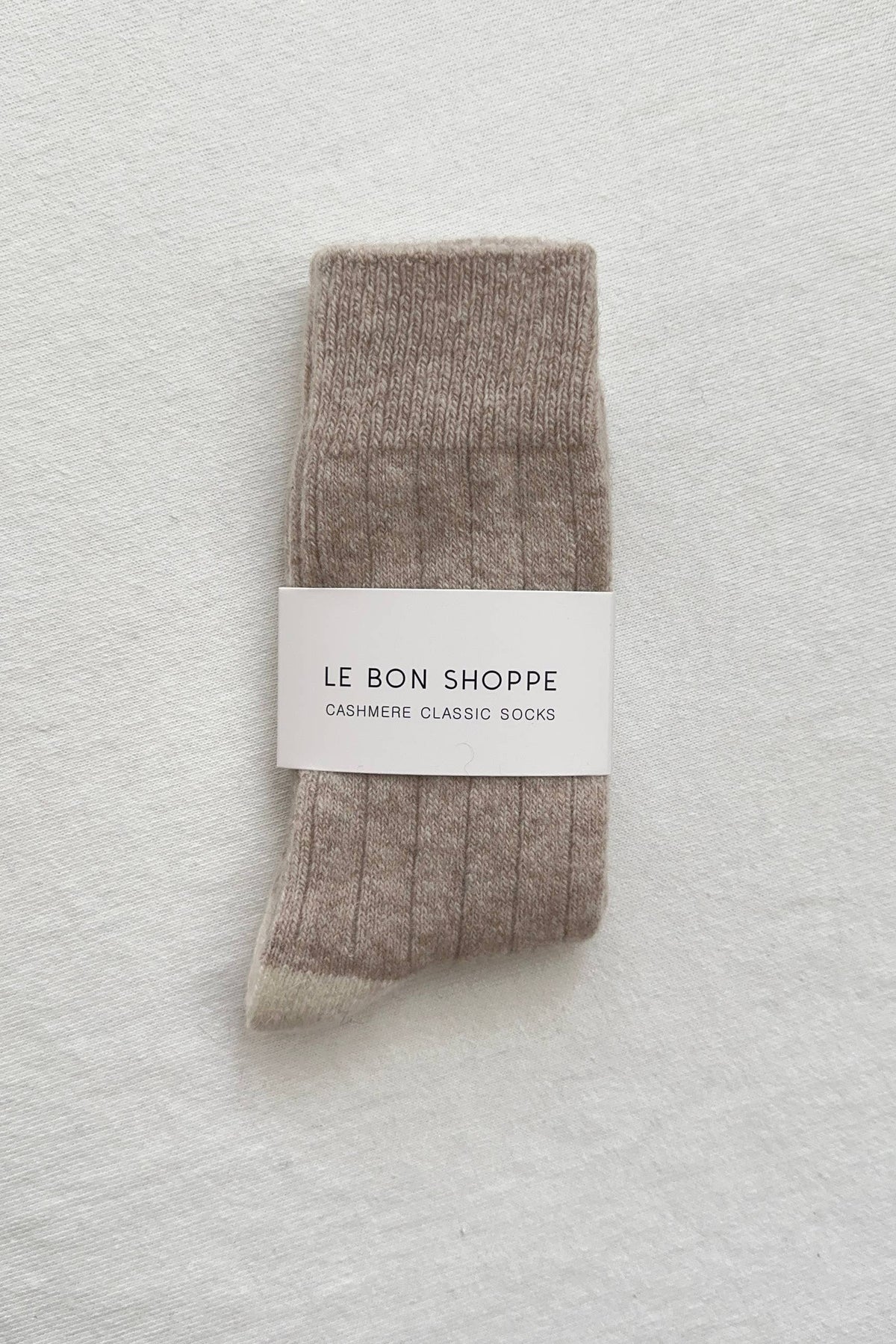 Le Bon Shoppe | Classic Cashmere Socks - Fawn