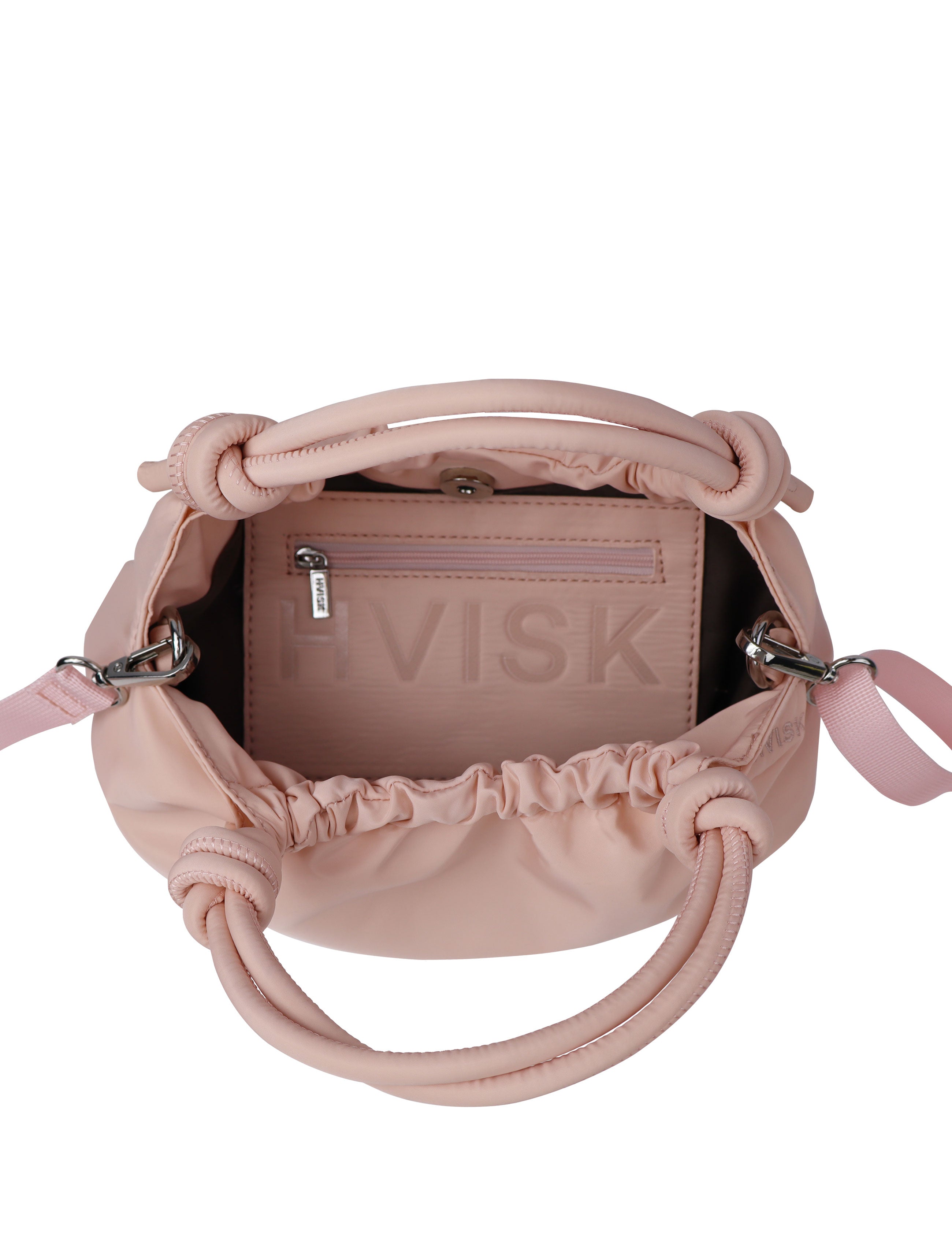 HVISK | Jolly Matte Twill Bag - Rosie Nude