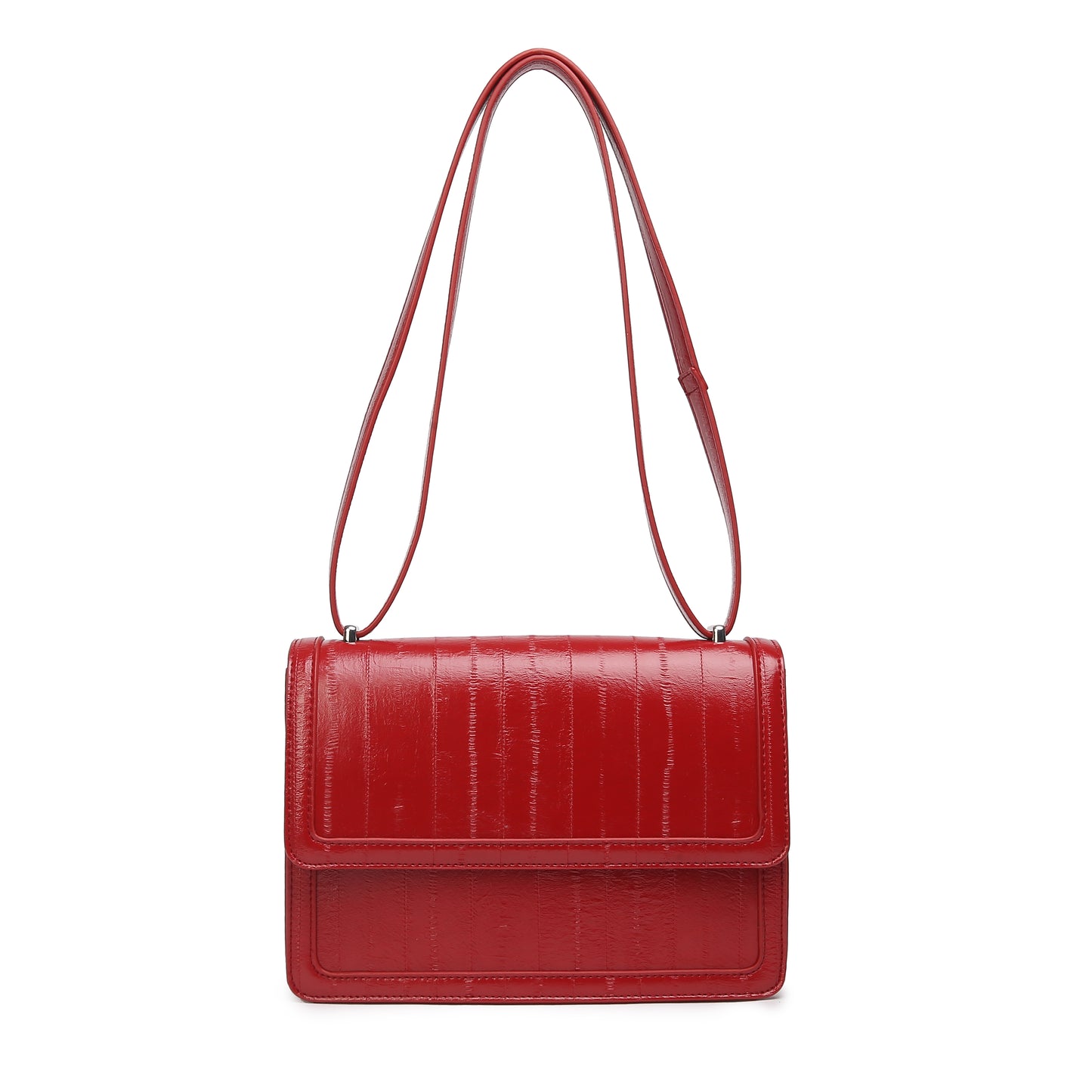 HVISK | Callie Stroke Structure Bag - Scarlet Red