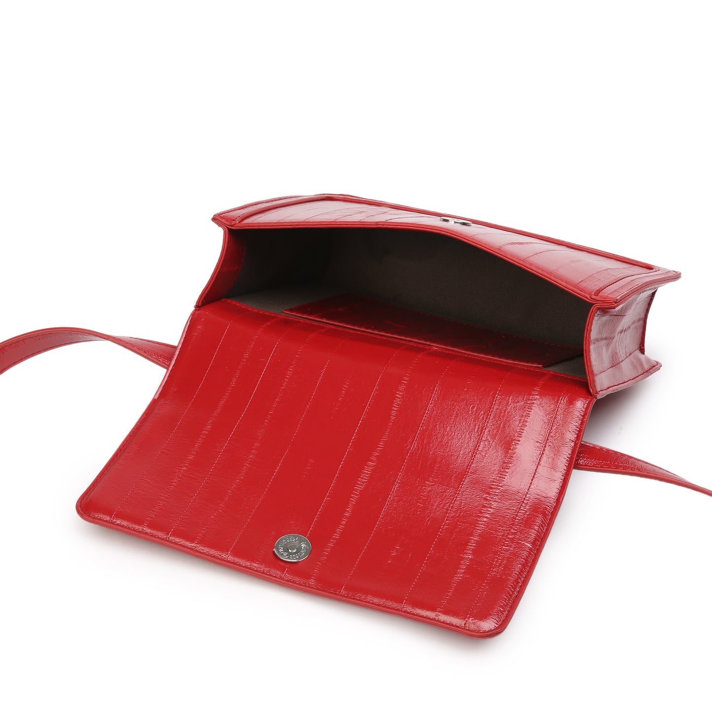 HVISK | Callie Stroke Structure Bag - Scarlet Red