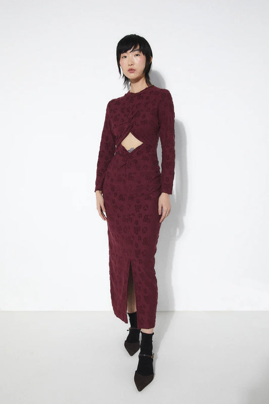 Rita Row | Barbara Dress - Burgundy