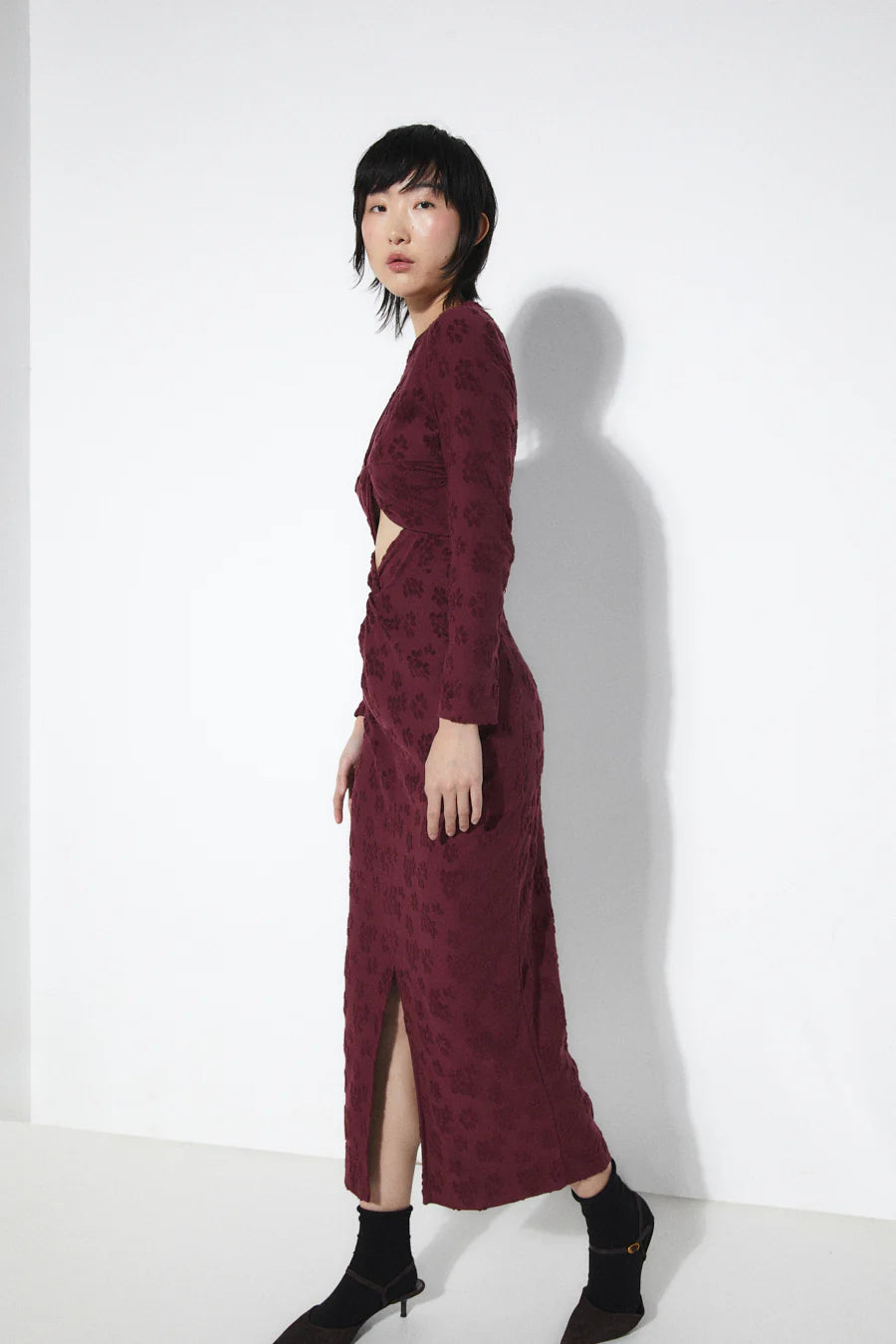 Rita Row | Barbara Dress - Burgundy